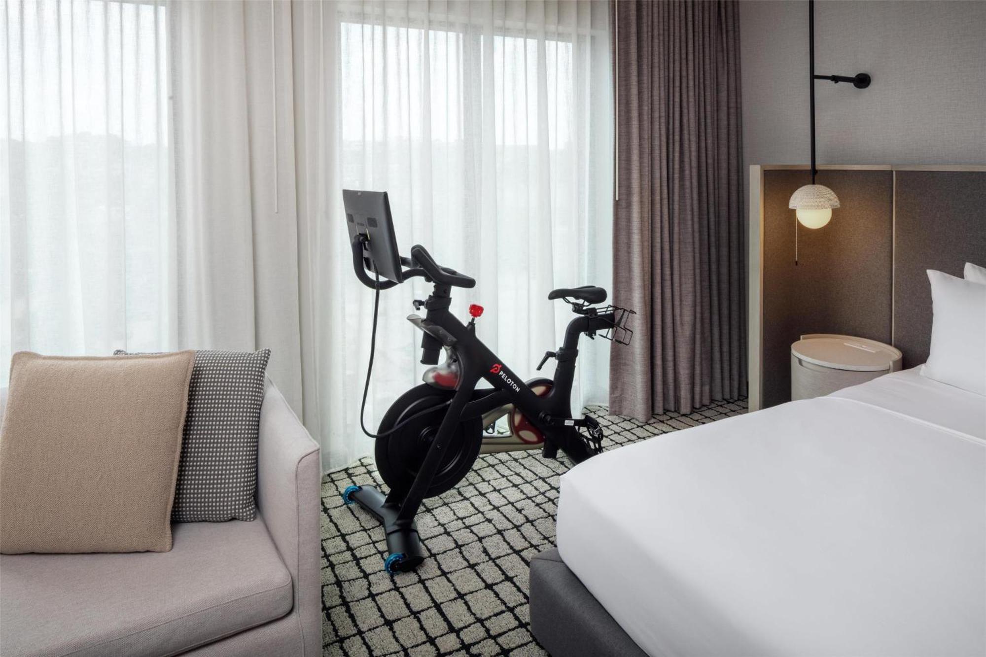 King Studio Suite with Peloton Bike